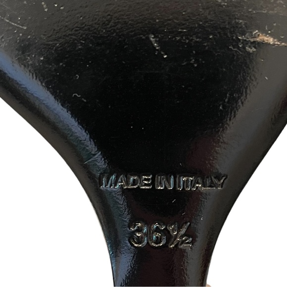 Versace Pony Hair Leopard Print Platform Shoes - Picture 8 of 16